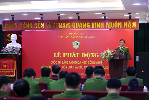 Phát động cuộc thi sáng tạo khoa học công nghệ PCCC và CNCH