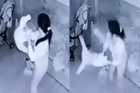 Kinh hoàng nữ giúp việc bạo hành bé gái 14 tháng tuổi