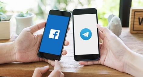 Nga lại phạt Facebook và Telegram