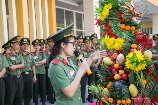 Đặc sắc chương trình “Mừng Đảng, mừng Xuân” của Đại học ANND
