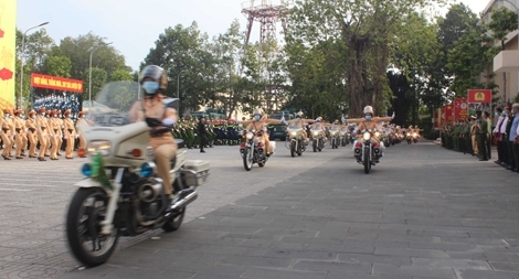 Công an Đồng Nai ra quân bảo đảm an ninh trật tự ngày bầu cử