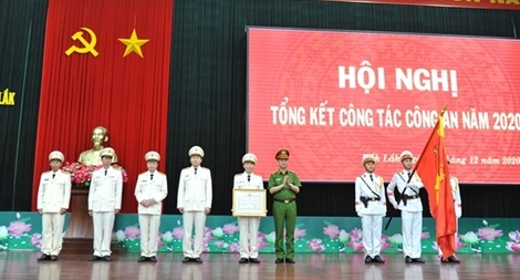 Công an Đắk Lắk triển khai nhiệm vụ công tác năm 2021