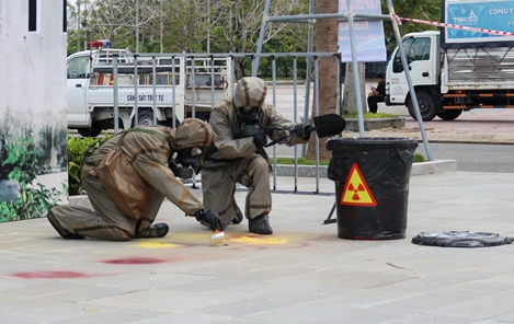 Diễn tập ứng phó sự cố bức xạ, hạt nhân tại Đà Nẵng 