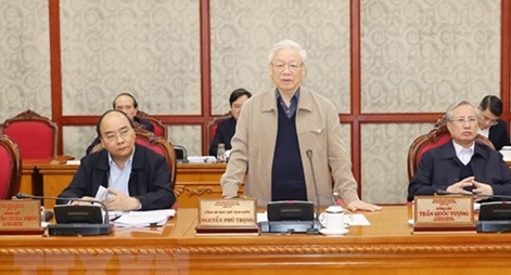 Tiếp thu ý kiến, hoàn thiện dự thảo các văn kiện Đại hội XIII