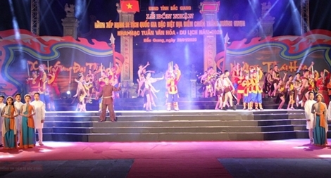 Bắc Giang đón Bằng di tích quốc gia đặc biệt Địa điểm chiến thắng Xương Giang