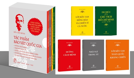 Xuất bản bộ sách “Hồ Chí Minh - Tác phẩm Bảo vật quốc gia”