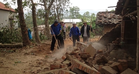 Hiến "đất vàng" làm đường giao thông