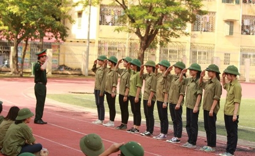 Giáo dục quốc phòng và an ninh chính thức trở thành môn học chính khóa