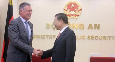 Tăng cường hợp tác an ninh Việt Nam - Đức