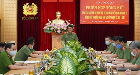 Lực lượng CAND hoàn thành xuất sắc công tác bảo vệ an ninh,  an toàn cuộc bầu cử